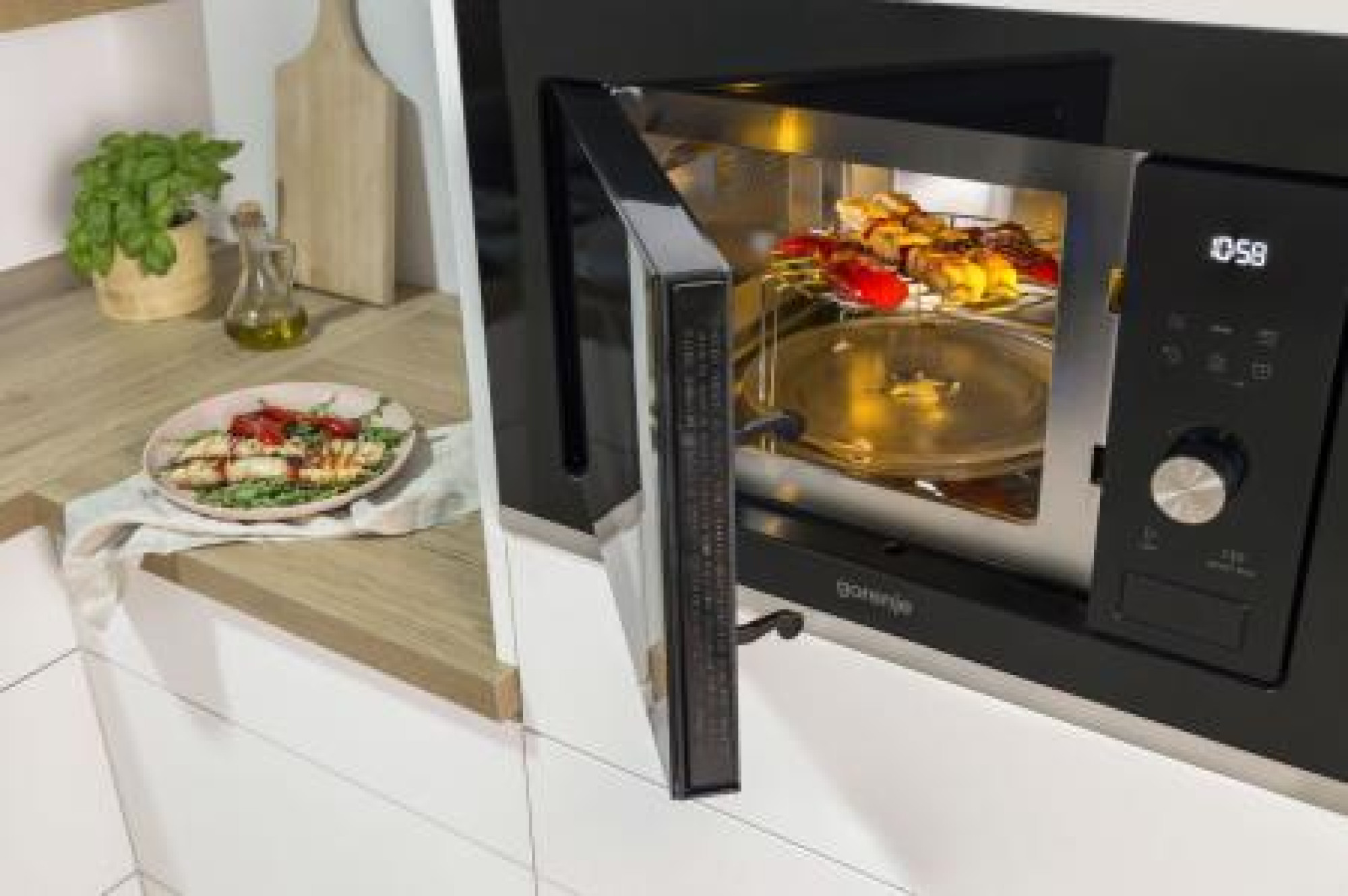 Встроенная Микроволновая Печь Gorenje Черная Купить