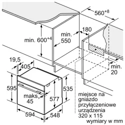 Духовой шкаф Bosch HSG636BB1- фото10