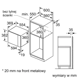 Встраиваемая микроволновая печь Bosch BFL550MB0- фото6