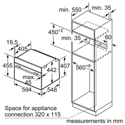 Встраиваемый компактный духовой шкаф Bosch CBG633NS3- фото9