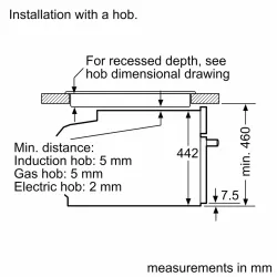 Встраиваемый компактный духовой шкаф Bosch CBG633NS3- фото10