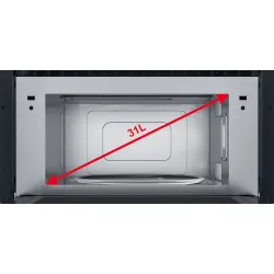 Встраиваемая микроволновая печь Whirlpool AMW 730 IX- фото3