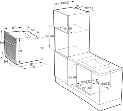 Духовой шкаф Gorenje BPSA6747A08BG- фото2