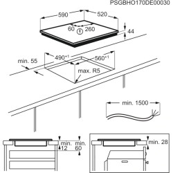 Индукционная варочная панель Electrolux EIS62449- фото6