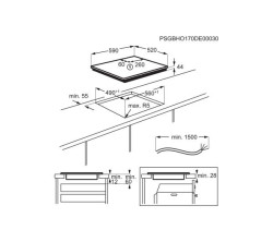 Индукционная варочная панель Electrolux CIS62449W- фото4