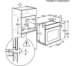 Электрический духовой шкаф Electrolux EOD6C77WX- фото8