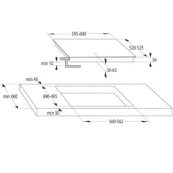 Индукционная варочная панель Gorenje IT643BCSC7- фото10