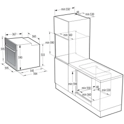 Электрический духовой шкаф Gorenje BOS6747A01BG- фото8