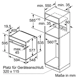 Духовой шкаф Bosch HBG7341B1- фото8