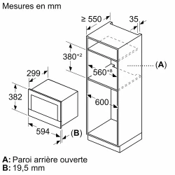 Встраиваемая микроволновая печь Bosch BFR7221B1- фото5