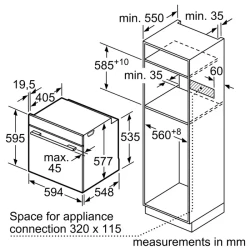 Электрический духовой шкаф Bosch HBG7741W1 - фото8