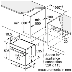 Электрический духовой шкаф Bosch HBG7741W1 - фото7