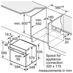 Духовой шкаф Bosch HRA574BB0- фото4