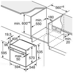 Духовой шкаф Bosch HBA573BB1- фото5