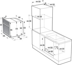 Электрический духовой шкаф Gorenje BSA6747DGWI- фото10