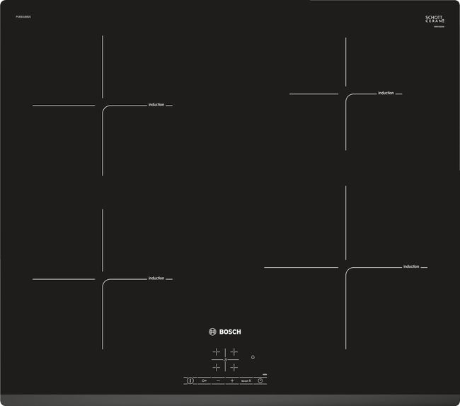 Индукционная варочная панель Bosch PUE631BB1E- фото