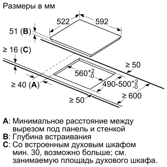 Индукционная варочная панель Bosch PUE631BB1E- фото6